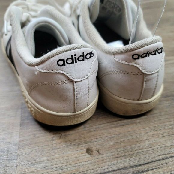 Adidas 3 Stripes Superstar Sneakers White Black Lace Up Low Top Casual Mens Sz 6 - Picture 6 of 11